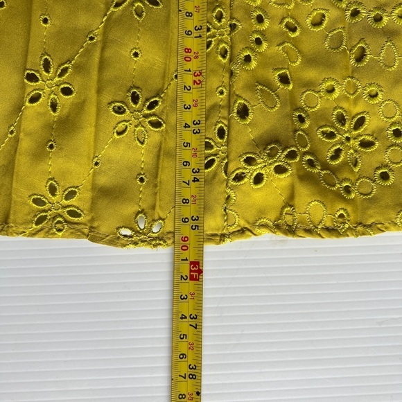 EMBROIDERED PLEATED SKIRT - Picture 3 of 5